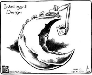 Tom Toles intelligent design 0406toles